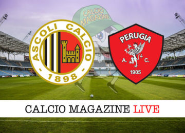 Ascoli Perugia cronaca diretta live risultato in tempo reale