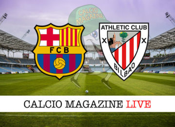 Barcellona Athletic Bilbao cronaca diretta live risultato in tempo reale