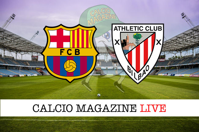 Barcellona Athletic Bilbao cronaca diretta live risultato in tempo reale