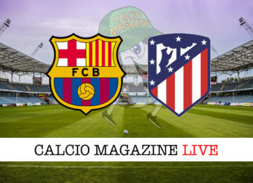 Barcellona Atletico Madrid cronaca diretta live risultato in tempo reale