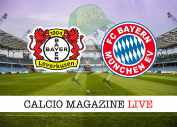 Bayer Leverkusen Bayern Monaco cronaca diretta live risultato in tempo reale