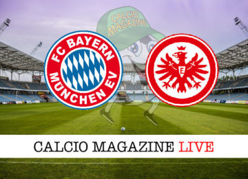 Bayern Monaco Francoforte cronaca diretta live risultato in tempo reale