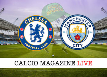 Chelsea Manchester City cronaca diretta live risultato in tempo reale
