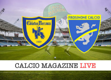 Chievo Frosinone cronaca diretta live risultato in tempo reale