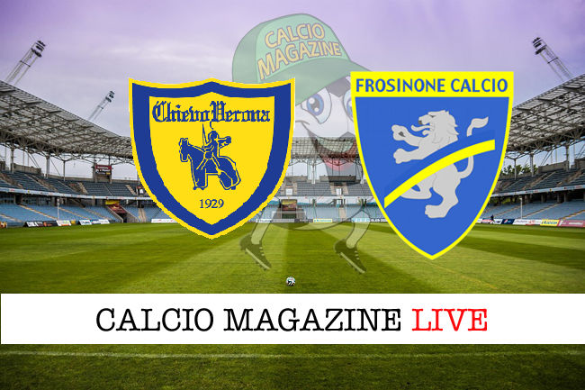 Chievo Frosinone cronaca diretta live risultato in tempo reale