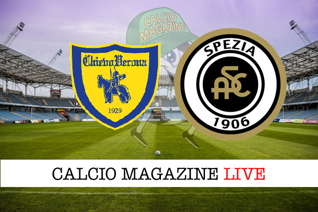 Chievo Spezia cronaca diretta live risultato in tempo reale