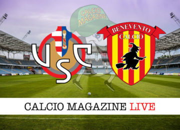 Cremonese Benevento cronaca diretta live risultato in tempo reale