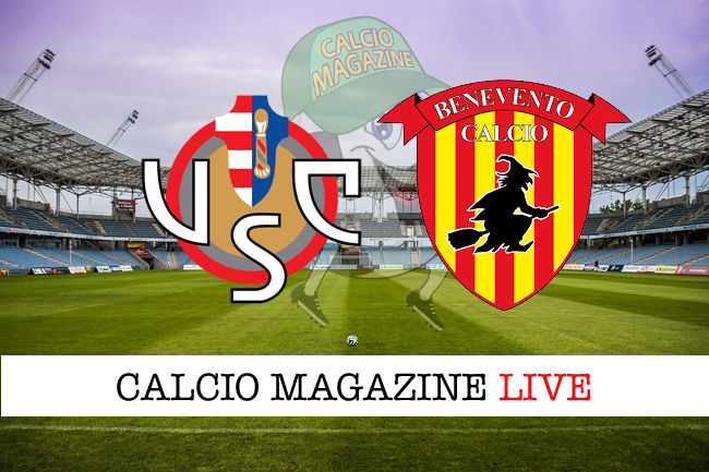 Cremonese Benevento cronaca diretta live risultato in tempo reale