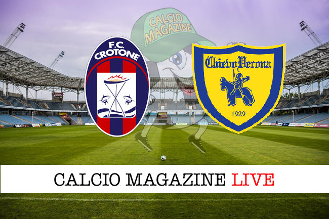 Crotone Chievo cronaca diretta live risultato in tempo reale