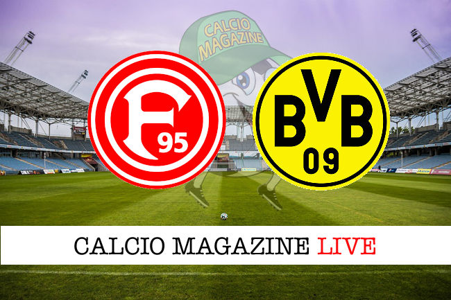 Dusseldorf Borussia Dortmund cronaca diretta live risultato in tempo reale