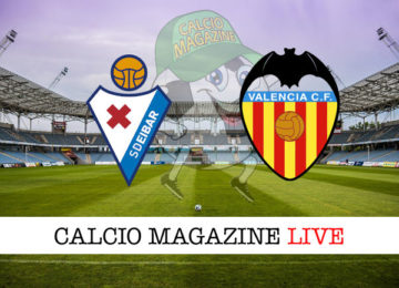 Eibar Valencia cronaca diretta live risultato in tempo reale