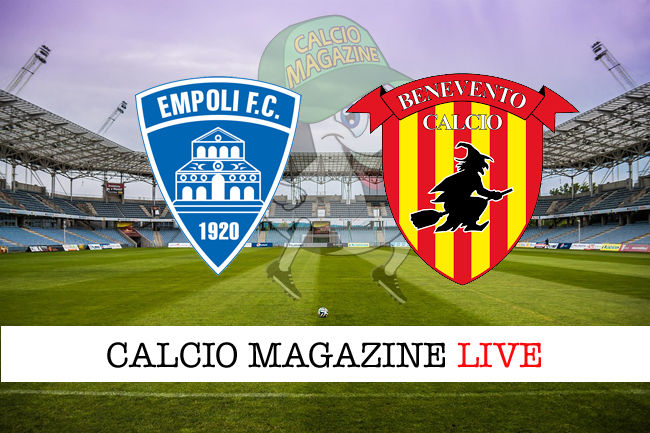 Empoli Benevento cronaca diretta live risultato in tempo reale