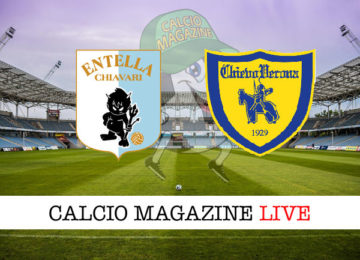 Virtus Entella Chievo cronaca diretta live risultato in tempo reale