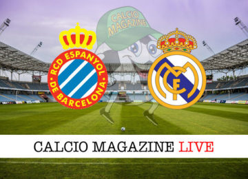 Espanyol Real Madrid cronaca diretta live risultato in tempo reale