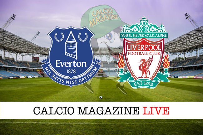 Everton Liverpool cronaca diretta live risultato in tempo reale