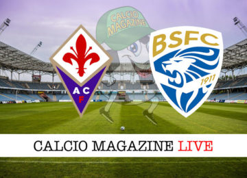 Fiorentina Brescia cronaca diretta live risultato in tempo reale
