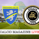 Frosinone Spezia cronaca diretta live risultato in tempo reale