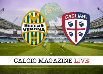 Hellas Verona Cagliari cronaca diretta live risultato in tempo reale