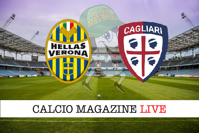 Hellas Verona Cagliari cronaca diretta live risultato in tempo reale