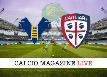 Hellas Verona Cagliari cronaca diretta live risultato in tempo reale