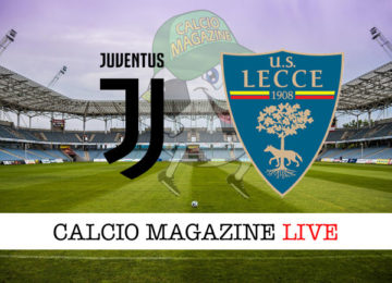 Juventus Lecce cronaca diretta live risultato in tempo reale