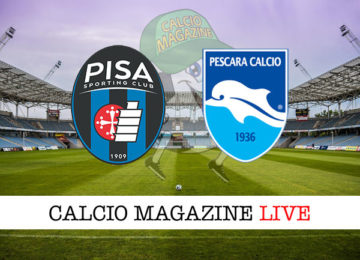 Pisa Pescara cronaca diretta live risultato in tempo reale