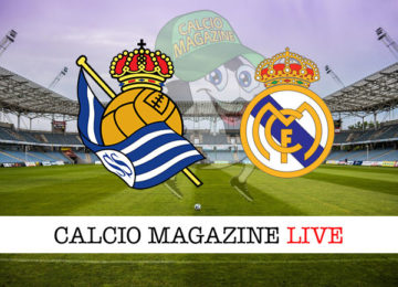 Real Sociedad Real Madrid cronaca diretta live risultato in tempo reale
