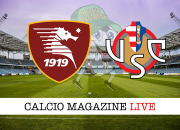 Salernitana Cremonese cronaca diretta live risultato in tempo reale