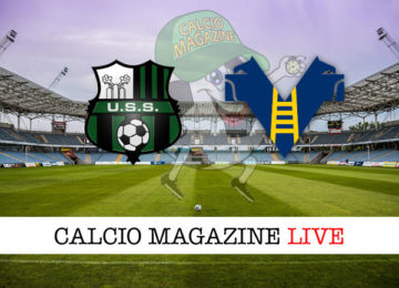 Sassuolo Hellas Verona cronaca diretta live risultato in tempo reale