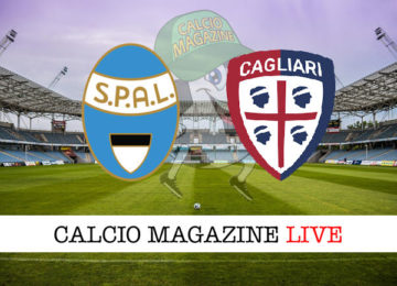 Spal Cagliari cronaca diretta live risultato in tempo reale