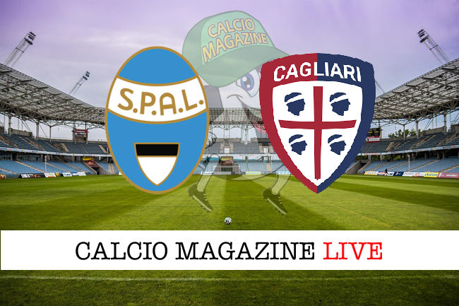 Spal Cagliari cronaca diretta live risultato in tempo reale
