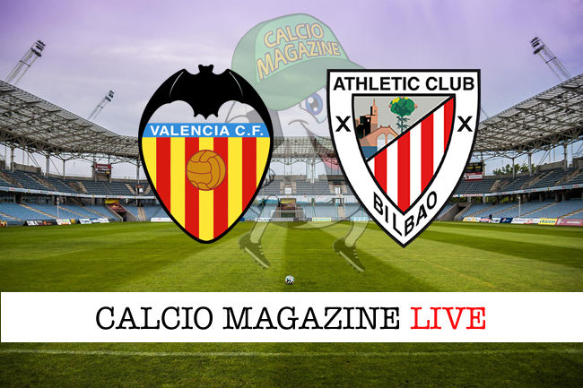 Valencia Athletic Bilbao cronaca diretta live risultato in tempo reale