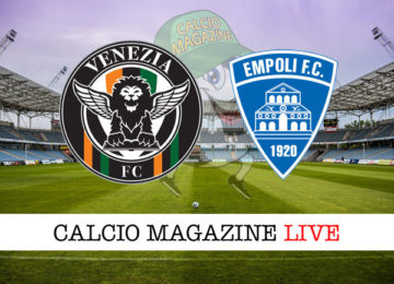 Venezia Empoli cronaca diretta live risultato in tempo reale