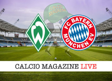 Werder Brema Bayern Monaco cronaca diretta live risultato in tempo reale