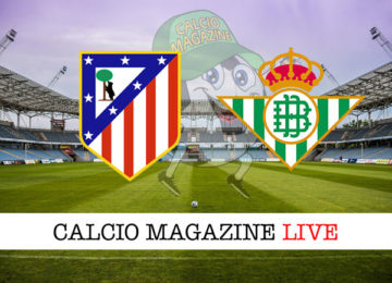 Atletico Madrid Betis cronaca diretta live risultato in tempo reale