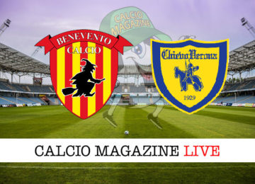 Benevento Chievo cronaca diretta live risultato in tempo reale