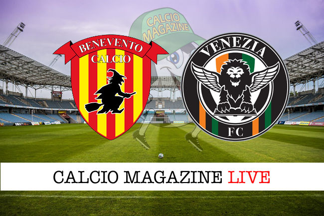 Benevento Venezia cronaca diretta live risultato in tempo reale