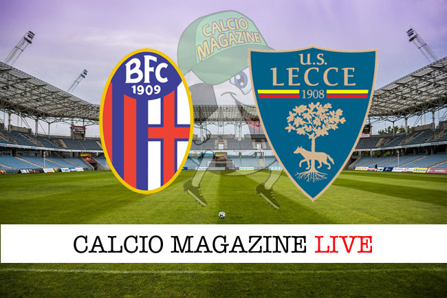 Bologna Lecce cronaca diretta live risultato in tempo reale