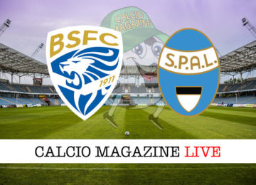 Brescia Spal cronaca diretta live risultato in tempo reale