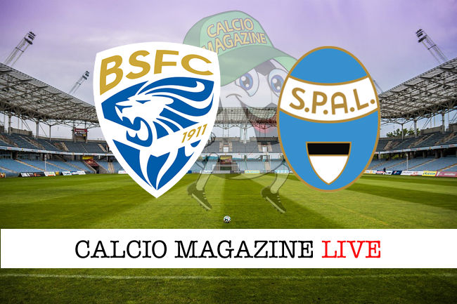 Brescia Spal cronaca diretta live risultato in tempo reale