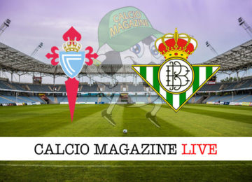 Celta Vigo Betis cronaca diretta live risultato in tempo reale