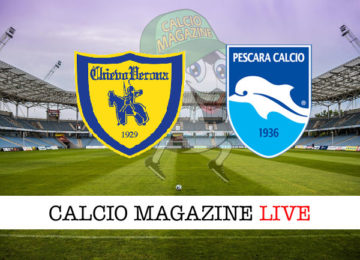 Chievo Pescara cronaca diretta live risultato in tempo reale