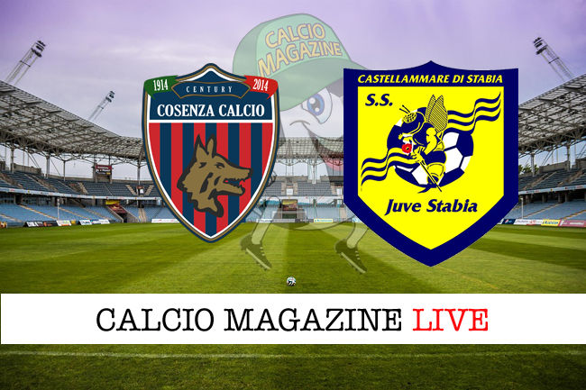 Cosenza Juve Stabia cronaca diretta live risultato in tempo reale