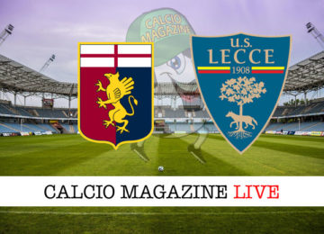 Genoa Lecce cronaca diretta live risultato in tempo reale