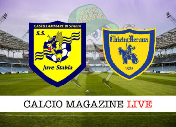 Juve Stabia Chievo cronaca diretta live risultato in tempo reale