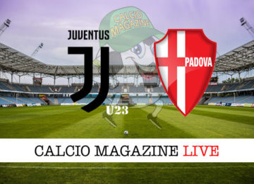 Juventus U23 Padova cronaca diretta live risultato in tempo reale