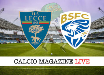 Lecce Brescia cronaca diretta live risultati in tempo reale