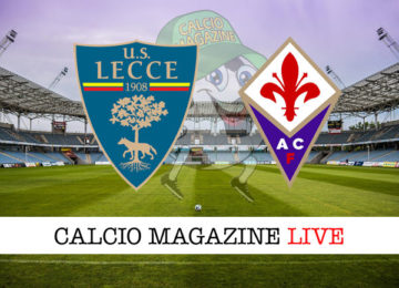 Lecce Fiorentina cronaca diretta live risultato in tempo reale