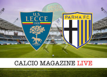 Lecce Parma cronaca diretta live risultato in tempo reale