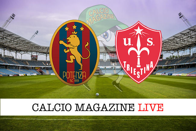 Potenza Triestina cronaca diretta live risultato in tempo reale